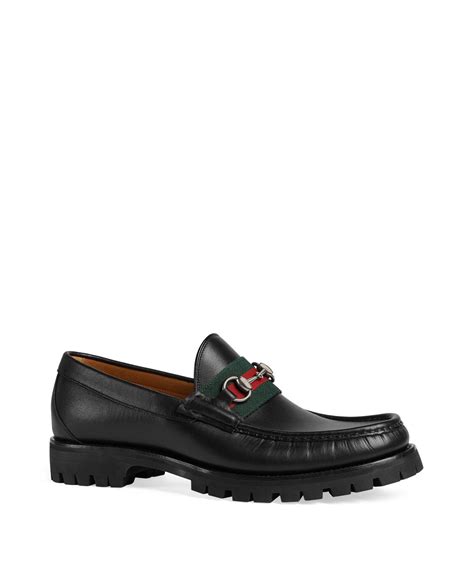 gucci black suede lug sole loafers|gucci lug sole loafer review.